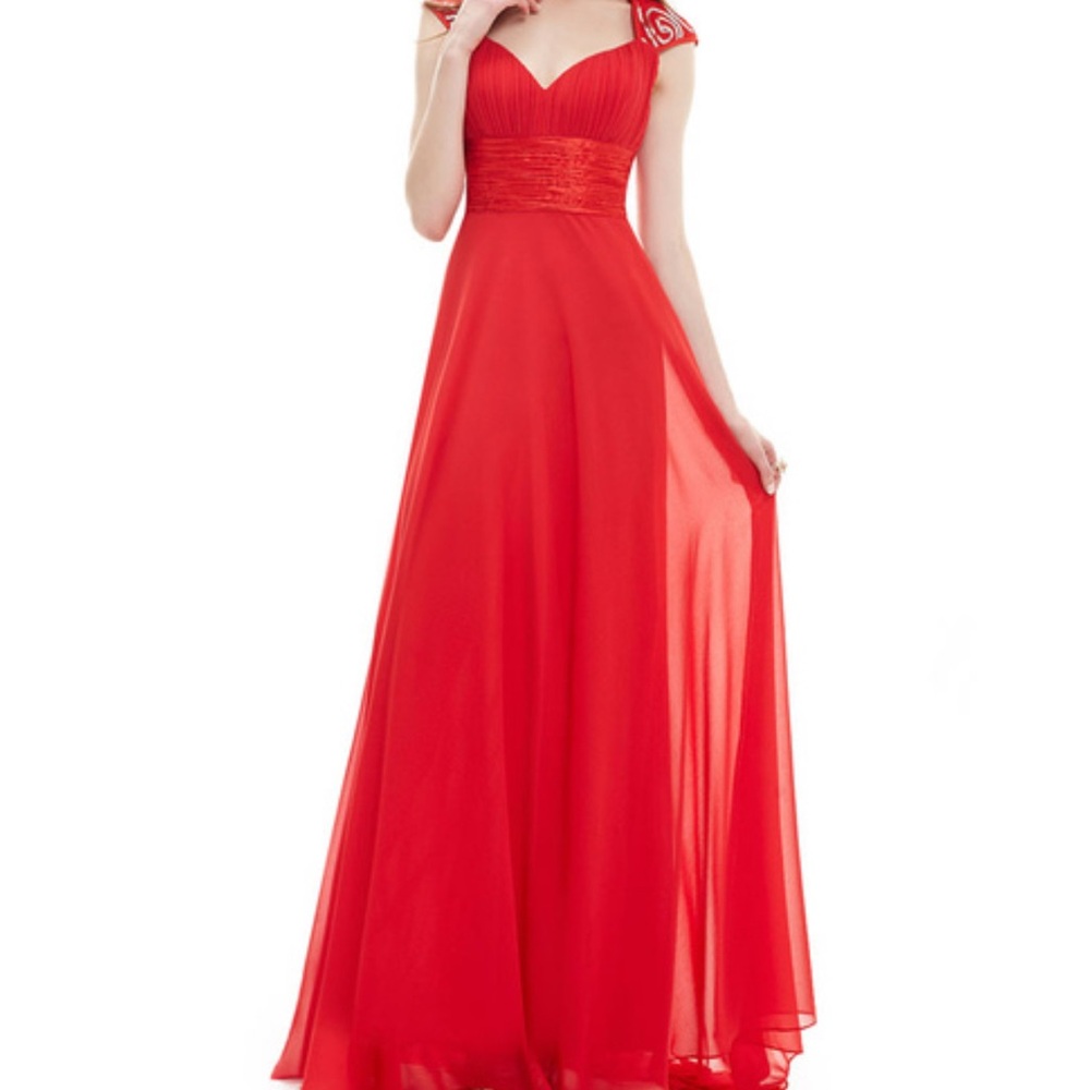 Gown Dress Ever Pretty Red Sweetheart Maxi Gown